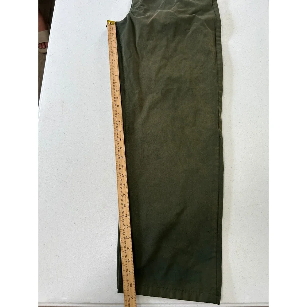 Saf-Tech FR Fire‎ Resistant Work Pants Olive Green PNT 2085 Mens 38x32 USA Made